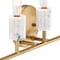 Designers Fountain Star Dust 24.25 in. 5-Light Brushed Gold Vanity Light with Natural Marble Accents for Bathrooms D304C-5B-BG - alternate 7